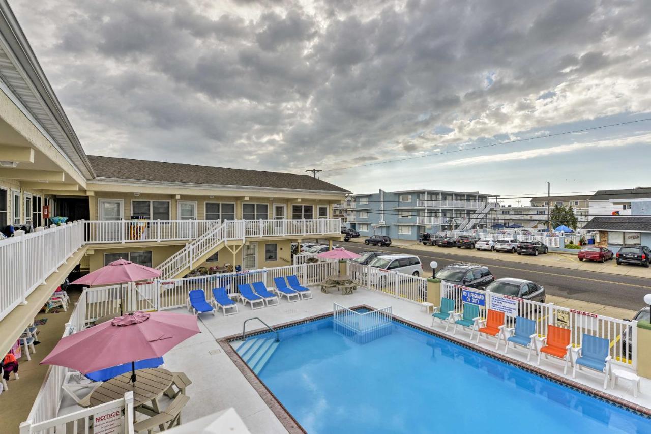 North Wildwood Condo With Pool, Walk To Boardwalk! מראה חיצוני תמונה