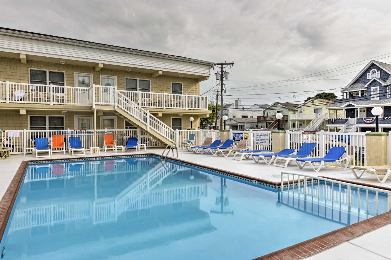 North Wildwood Condo With Pool, Walk To Boardwalk! מראה חיצוני תמונה